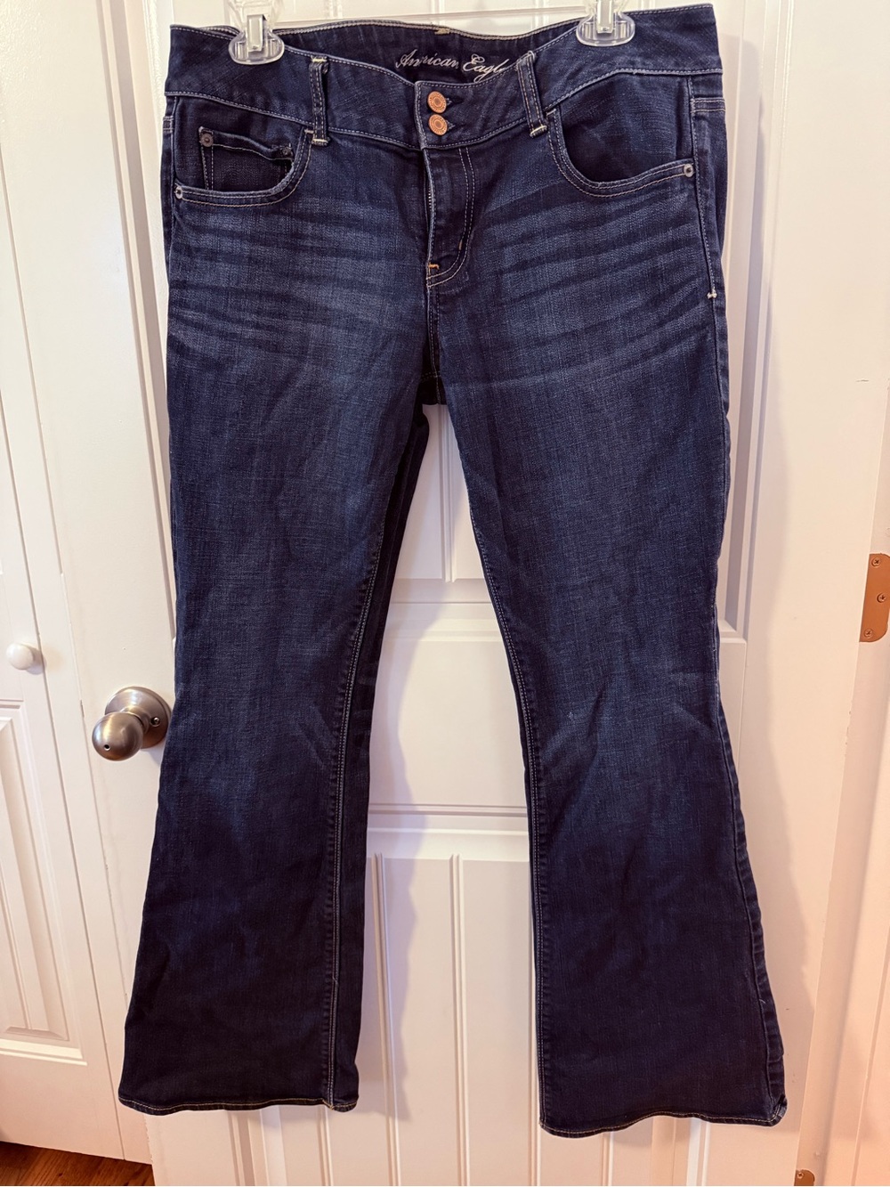 American Eagle Outfitters Dark Blue Flare Jeans